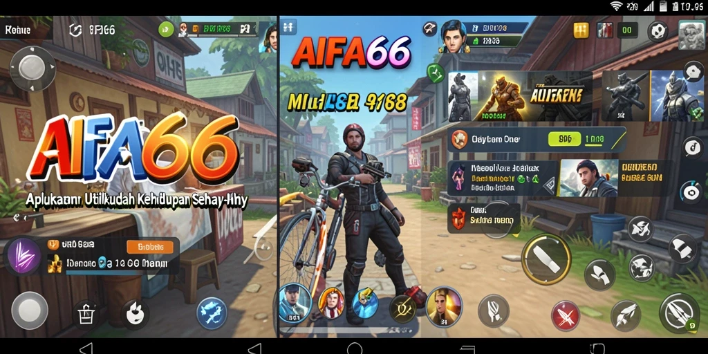 Tampilan utama AIFA66 dengan fitur utilitas yang bermanfaat.