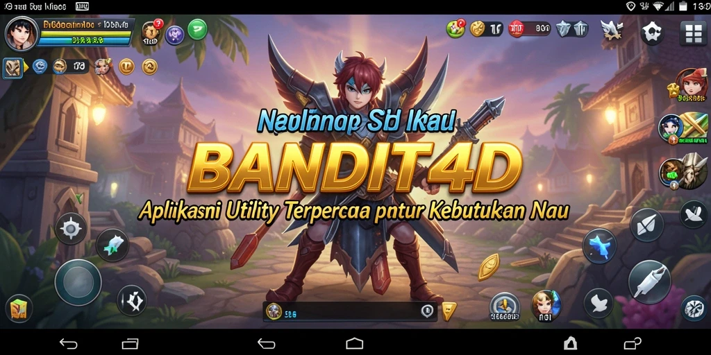 Tampilan antarmuka BANDIT4D yang memudahkan pengguna dalam navigasi.