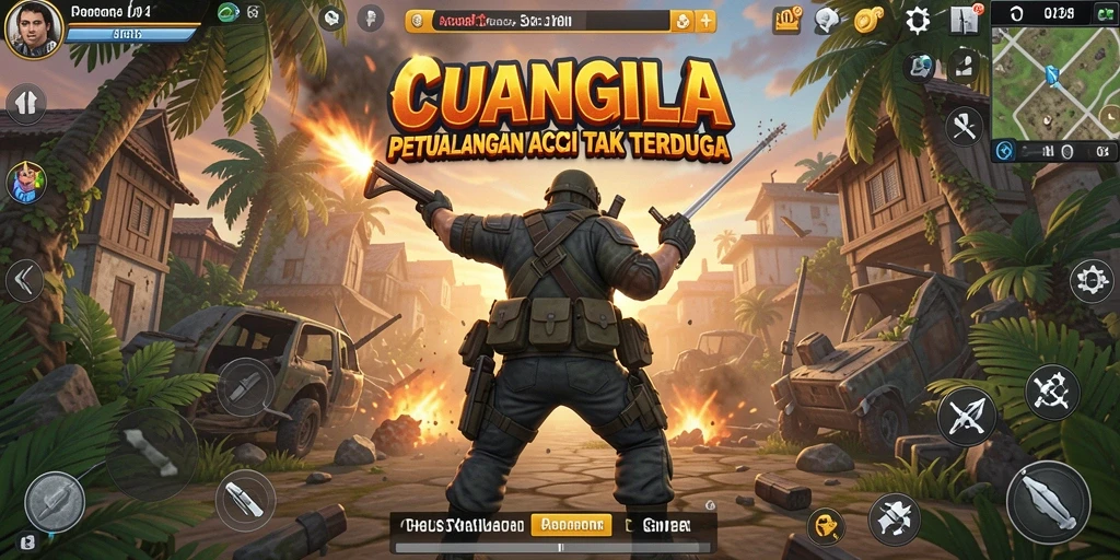 Tampilan gameplay CUANGILA yang seru dan mendebarkan.