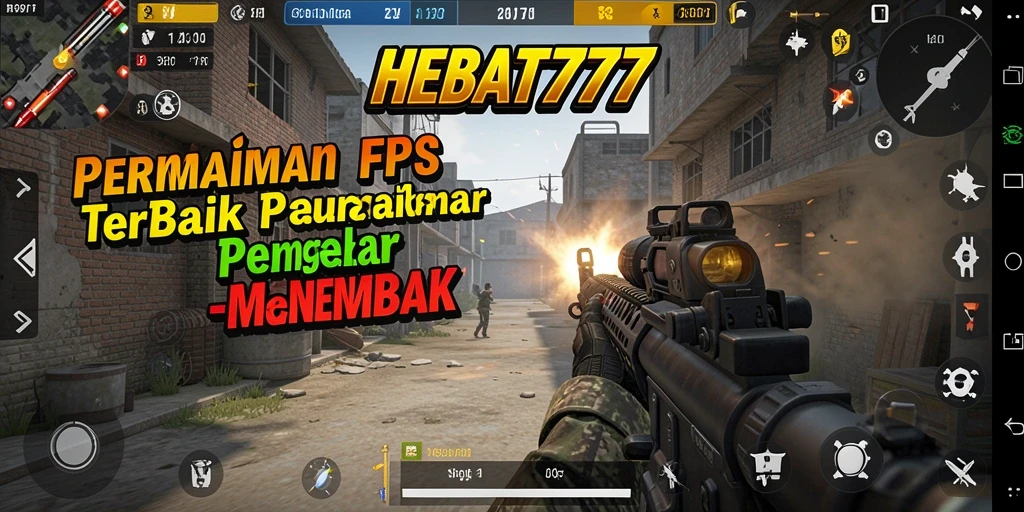 Screenshot HEBAT777 menampilkan aksi tembak-menembak yang mendebarkan.