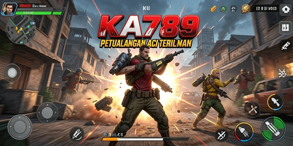 Screenshot gameplay KA789 yang mendebarkan dan penuh aksi.