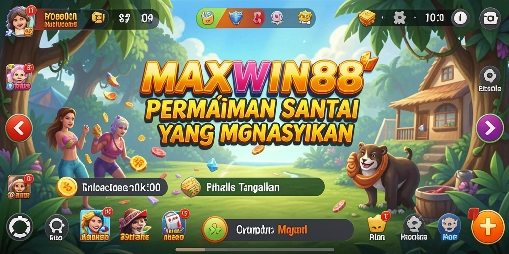 Tampilan gameplay MAXWIN88 yang menarik dan mengasyikan.