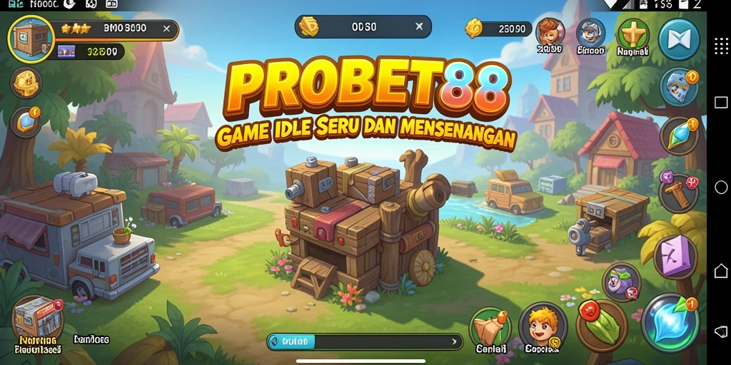 Tampilan gameplay menarik PROBET88 dengan mekanisme Idle.